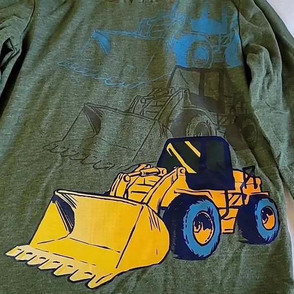 Carter's long sleeve graphic tee with hood - Picture 3 of 6